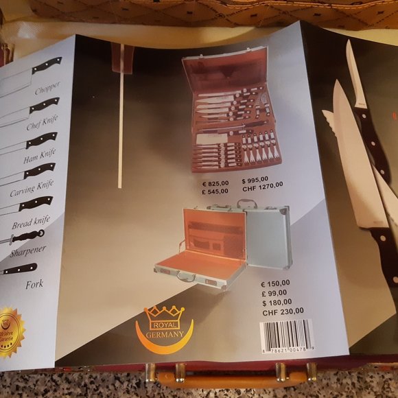 Royal Germany 24 Piece Knife Set - Brand New - Picture 3 of 7